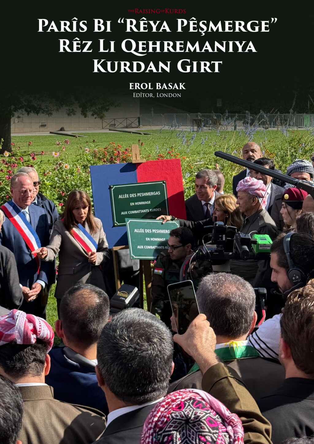 Parîs Bi “Rêya Pêşmerge” Rêz Li Qehremaniya Kurdan Girt